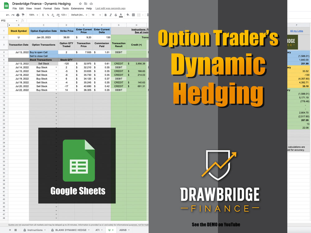 Options: Dynamic Hedge Record Keeper – Drawbridge Finance
