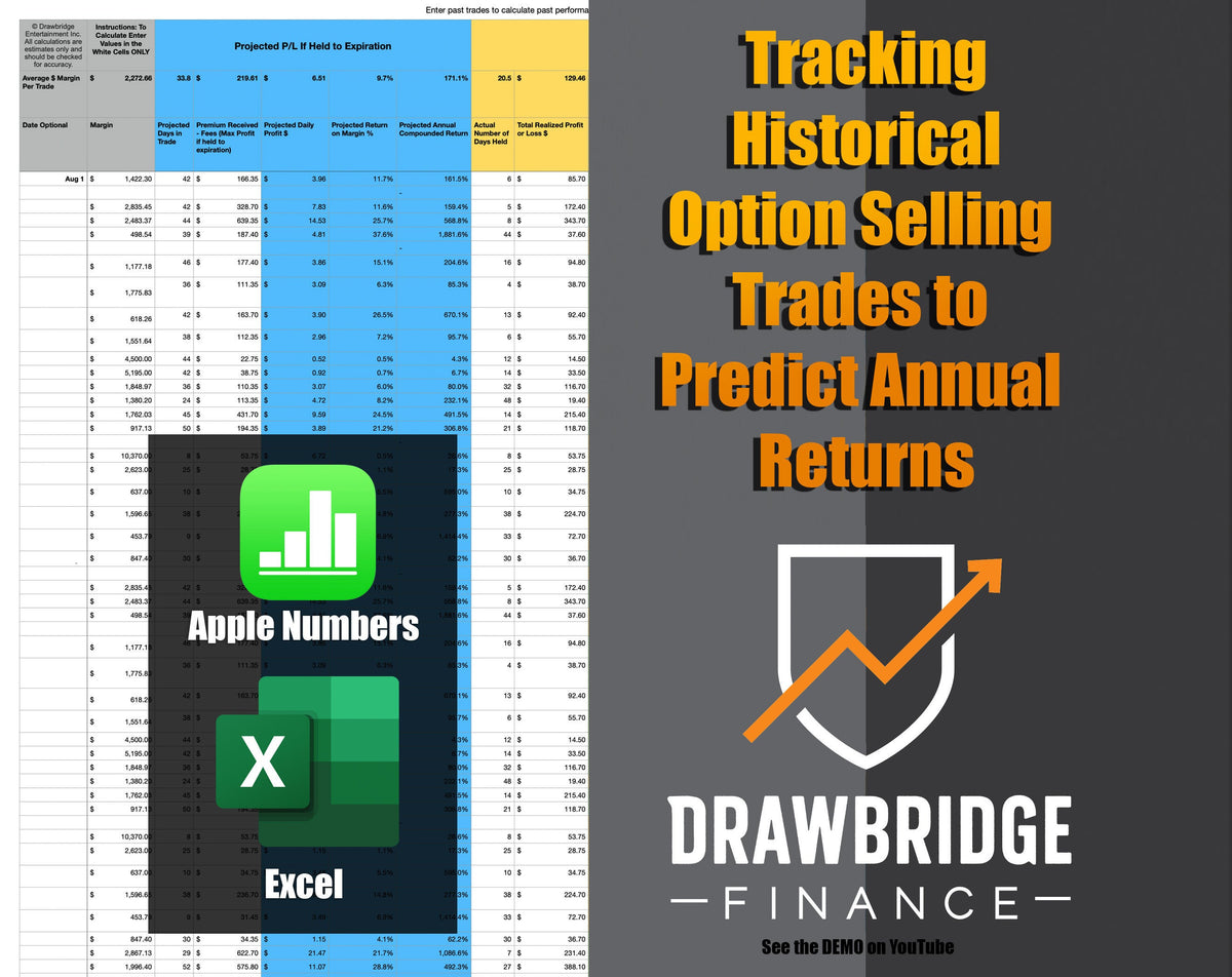 Tracking Historical Option Selling Trades to Estimate Annual Returns ...